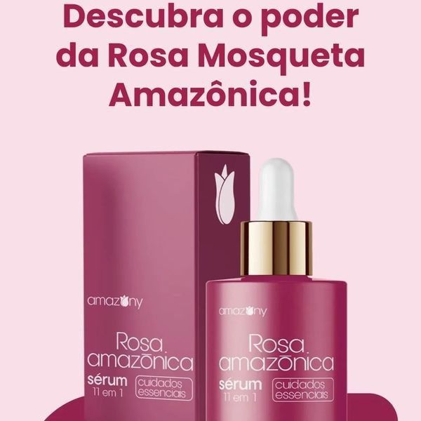 Rosa Amazônica - Sinta a sua pele rejuvenescer a cada dia