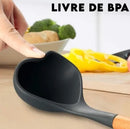 Kit de Utensílios de Silicone - Peças ideais para os diversos preparos na cozinha