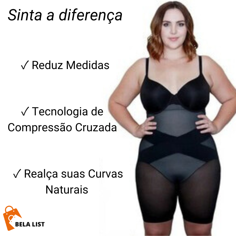 Modeladora Fit Shape Pro - Exclusiva Tecnologia de Compressão Cruzada