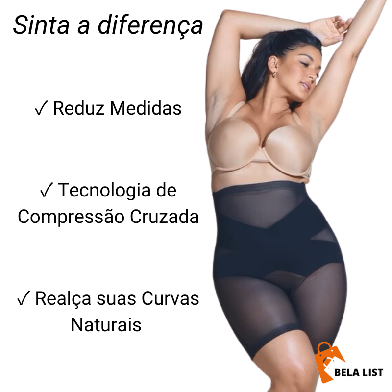 Modeladora Fit Shape Pro - Exclusiva Tecnologia de Compressão Cruzada