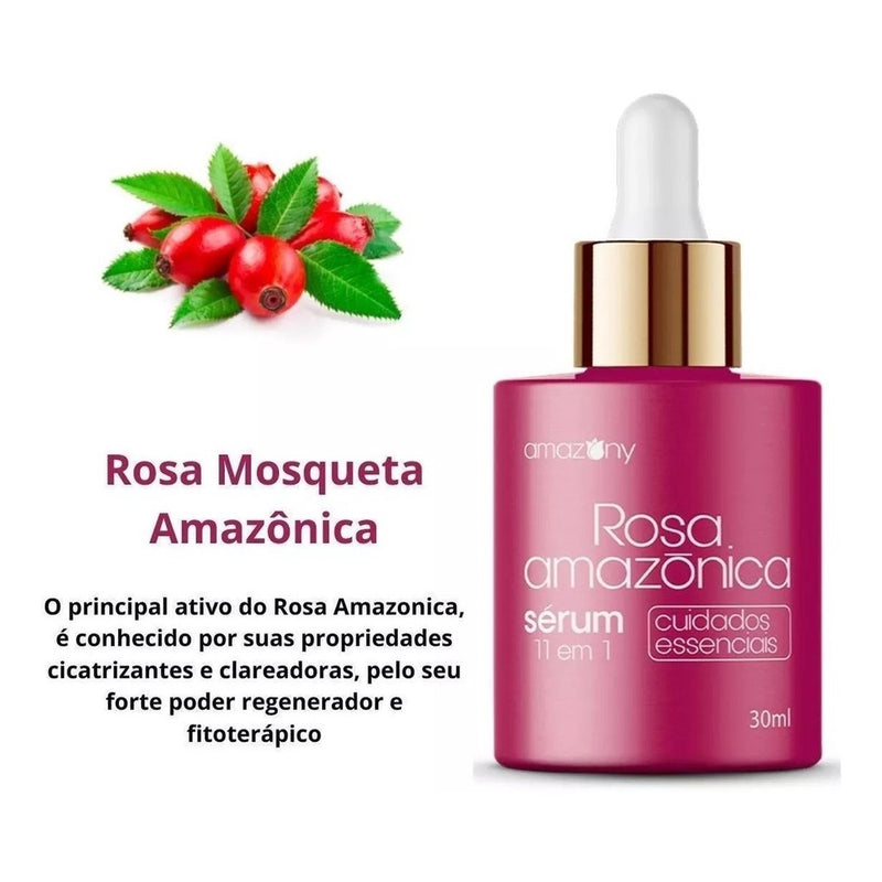 Rosa Amazônica - Sinta a sua pele rejuvenescer a cada dia