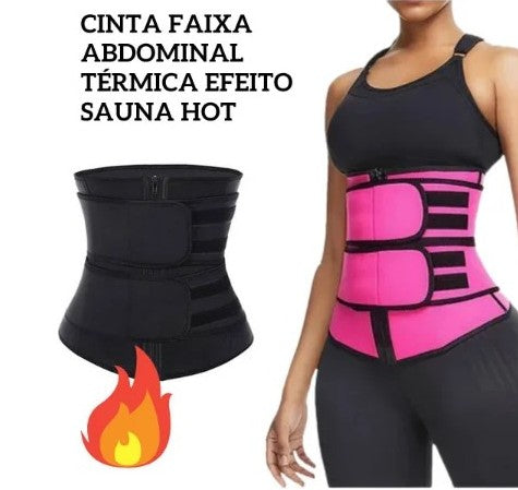 Nova Cinta Modeladora (preta ou rosa)