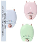 Umidificador Vaporizador Rosto Portátil Pele Com Espelho